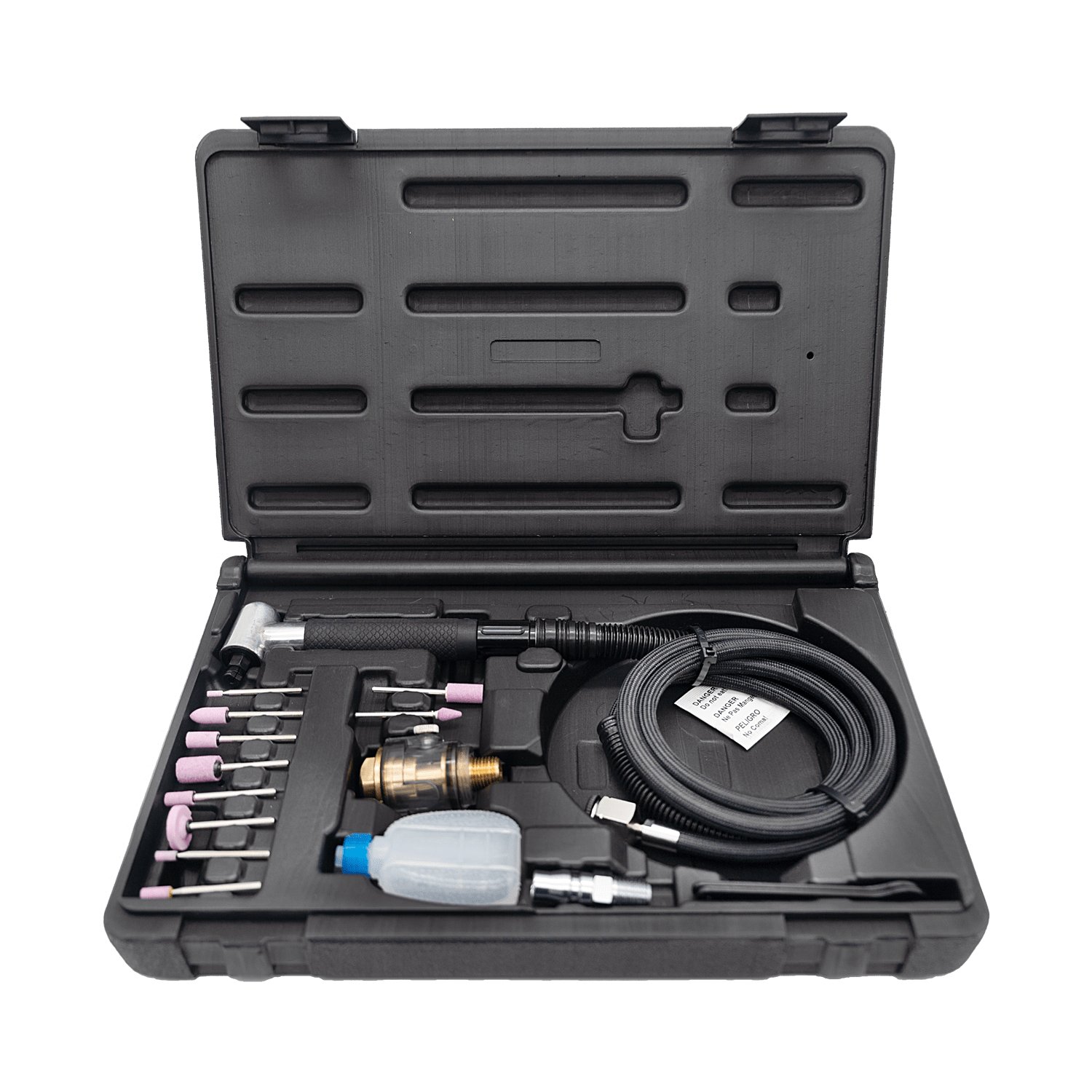 HaurYueh 16 piece 90 degree air pencil die grinder kit
